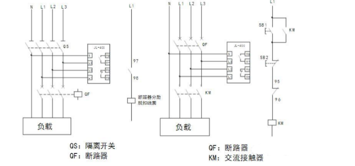 自復(fù)式過欠壓保護(hù)器接線圖